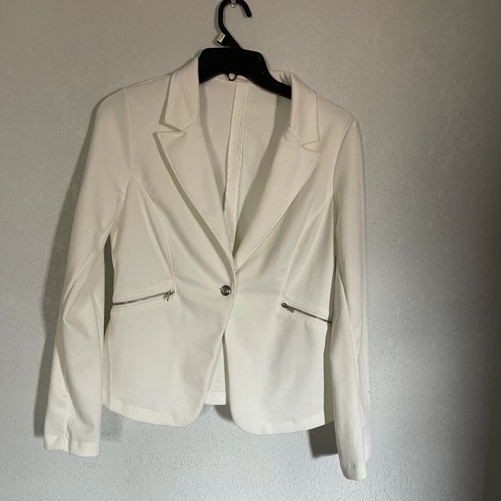 White blazer